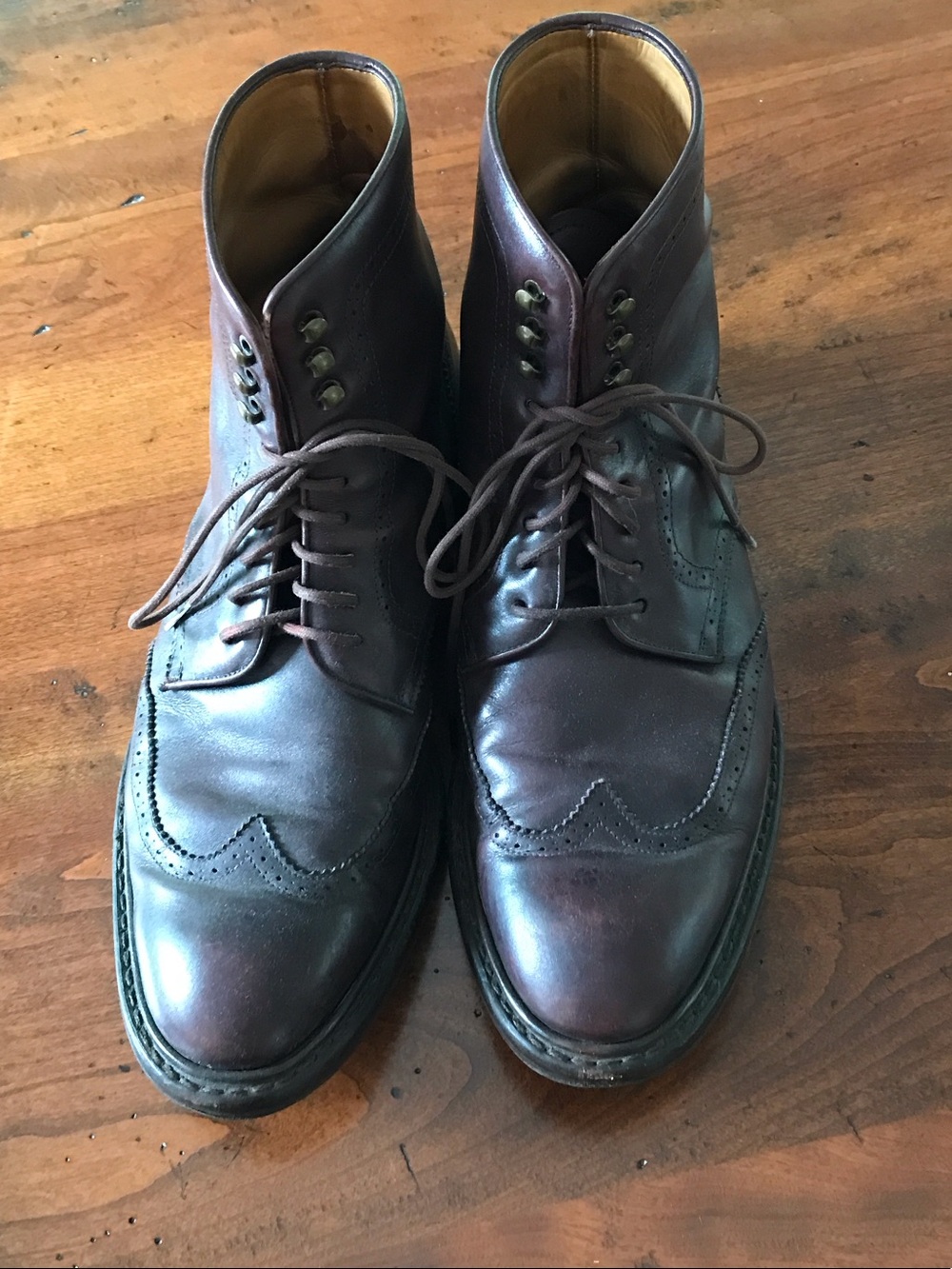 Jack Erwin Carter Wingtip  Boots